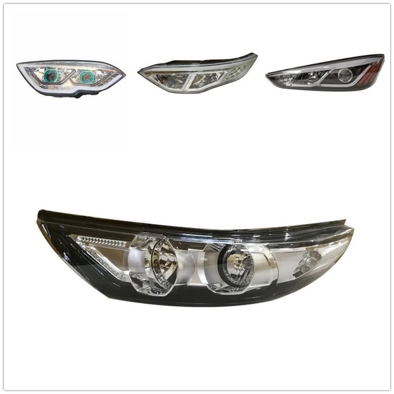 Hot Selling Auto Accessories Body Spare Parts Bus LED Head Lamp Front Light 315*350*604 for Marcopolo Audace Hc-B-1450