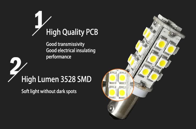 12 Volt SMD White Ba9s LED Lamp Turning Car Bulb