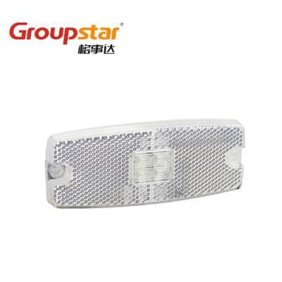 Front Rear Position Light Auto LED Side Light Truck Trailer Bus Signal Light with Reflector