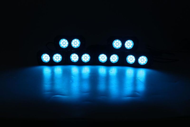 2019 New 6 Pods Bluetooth RGB LED Rock Light