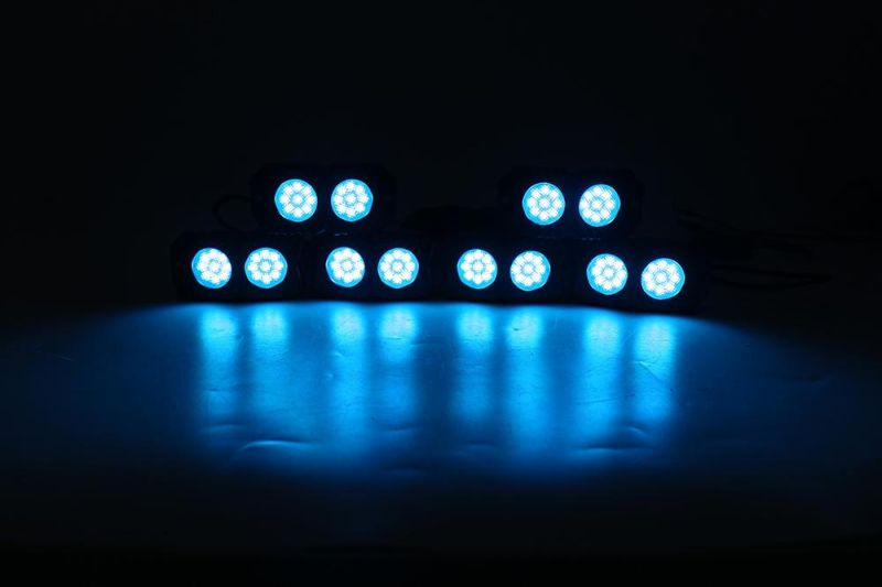 2019 New 6 Pods Bluetooth RGB LED Rock Light