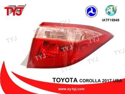 Tail Light Outer for Corolla 2017 USA Le