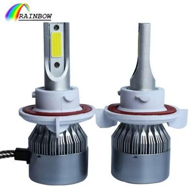 2021 New Design Auto Lighting System LED Headlight Bulb H7 H4 LED Auto Bulbs/Lamps/Fog Bulbs H11 C6 9005 9006