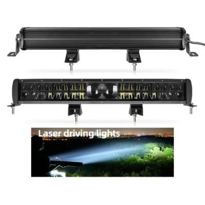 1lux@2000m High Power Super Bright P8 Chip 12 20 30 40 50&quot; Inch off Road Dual Row ATV 4WD off Road Car Laser LED Light Bar