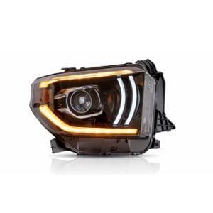 for Tundra Headlight for 2016 2018 2019 LED Tundra Head Lamp Turn Signal with Sequential Indicator