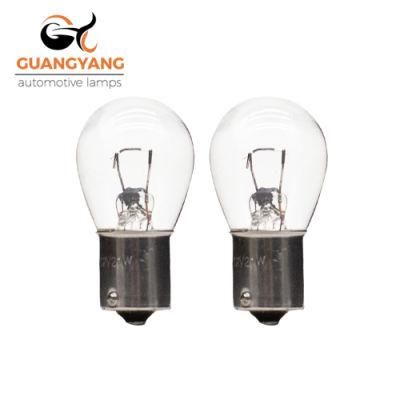 Auto Halogen Lamps S25 BAW15s 12V 21W Clear