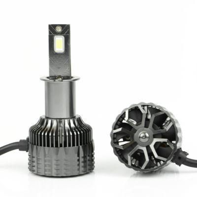 Auto Lighting System 5500lm Fan Cooling V30 3570 Fog Canbus Car LED H3 LED Headlamp