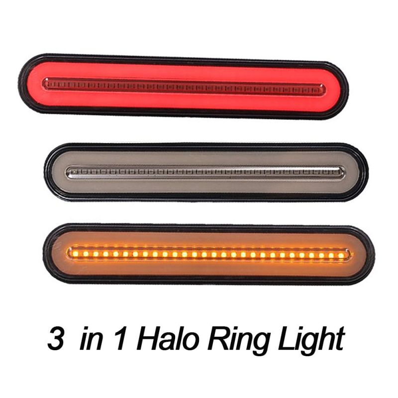Universal 100 LED Dual Color Flowing Turn Truck LED Tail Lamp