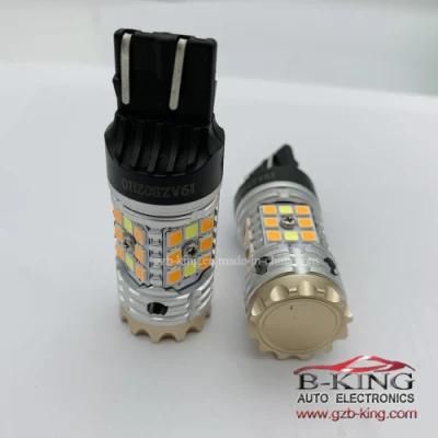 7443 Ck White&Amber Color with Canbus Signal Bulb