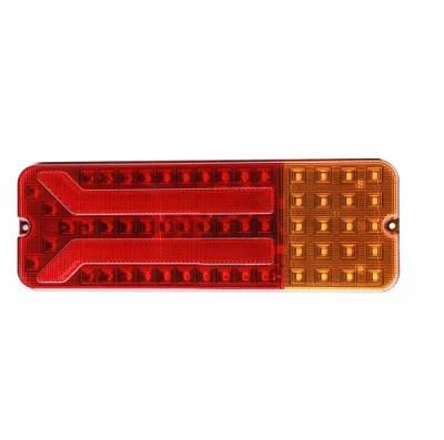 12V 24V Red Tail Light Lens Material Tail Light Truck Auto Lamp for Truck Trailer RV