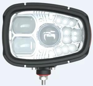 LED Combination Headlight with Anti Freeze/Anti Icing Function for Heavy Duty Snow Plow Jobs