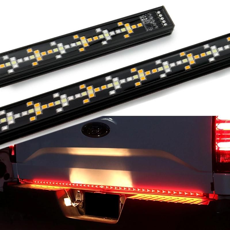 60" LED Pickup Truck Tailgate Reverse Brake Sequential Turn Signal Tail Light Bar