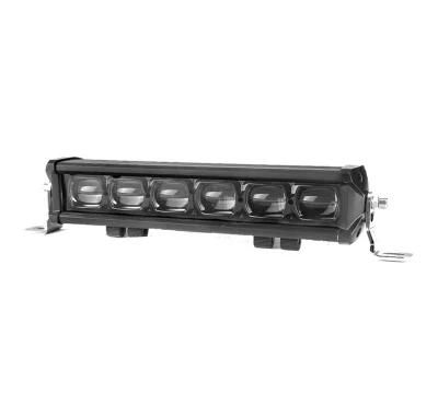 6D 9d Single Row 60W 4WD Barra 4X4 Car Offroad Truck LED Light Bar