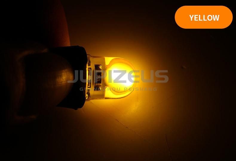 Top Quality Silicone COB T10 LED 194 168 W5w LED Side License Plate Light Lamp Bulb