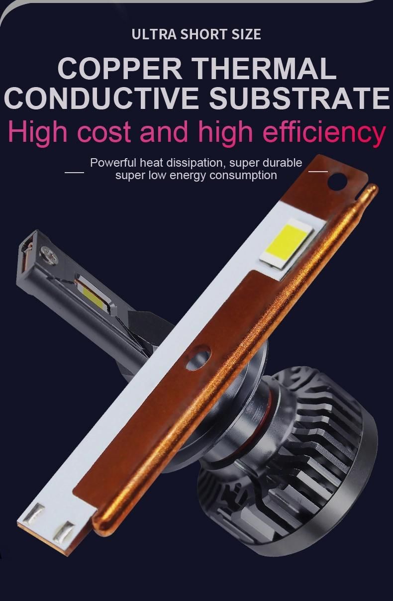 Car LED Headlight G10 120W 18000lm CREE H1 H7 9005 9006 H4 6000K H13 Bulbs LED Canbus Fog Lights Bulbs 9-32V IP68 High Power Auto Headlamp