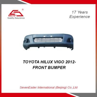High Quality Auto Car Spare Parts Front Bumper for Toyota Hilux Vigo 2012-