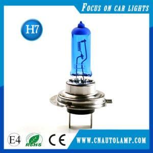 Car H7 Halogen Headlight Bulbs with Blue Top