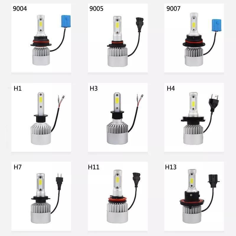 Factory Direct Car LED Headlight S2 Super Bright Far and Near Light Integrated Modification H4h7h119005 Spot