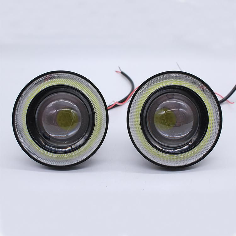 Car Accessories 30W LED 2.5inch 3inch 3.5inch COB Fog Angel Eyes Light