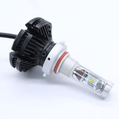 DIY Color Temperature 3000K 8000K Fanless 360 Light H11 LED 6500K High Power LED Headlight Bulb 9005