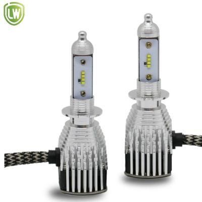 Headlight Fog Light Bulb Pk22s H3 LED Headlight with 8000lm 6000K Sky White
