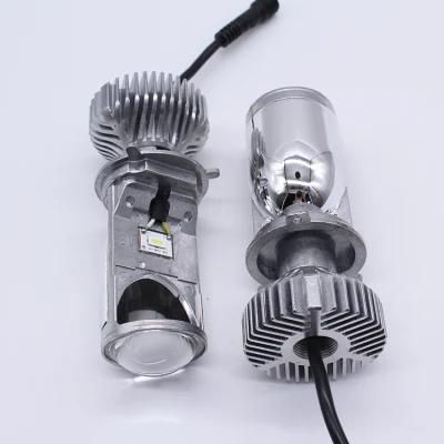 LED Mini Car Auto Motor Motorcycles Lights H4 LED Projector Headlight