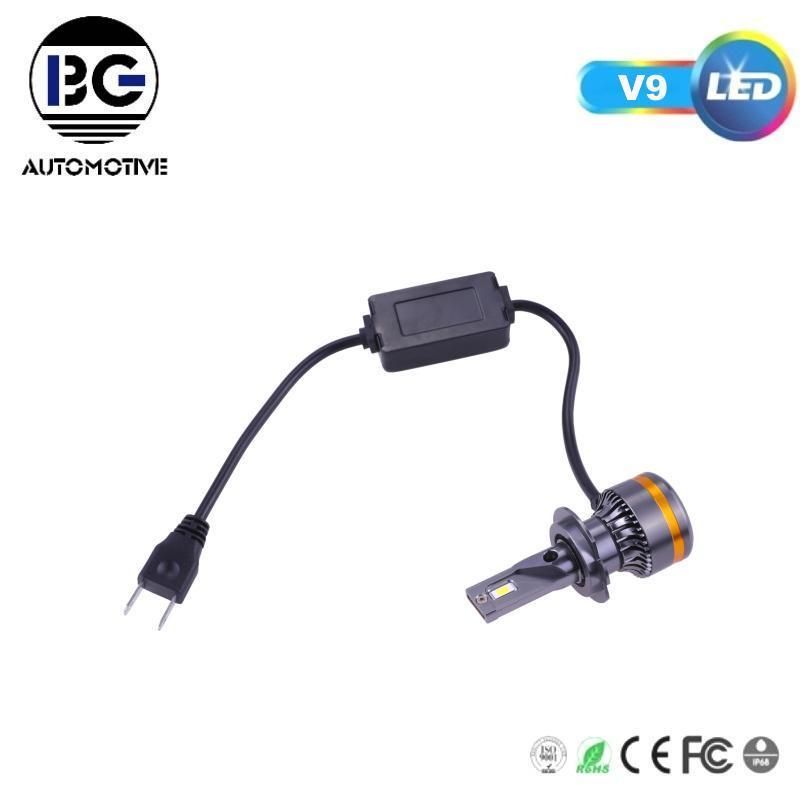 LED Light V9 Car Auto Headlight Light Bulb Car LED High Quality H4 LED Auto Lamp H8 Headlight