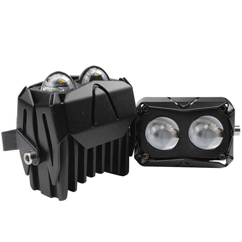 Gj U10 60W High Power LED Engineering Vehicle Lights with Truck LED Projector Lens Headlight with White and Amber Color