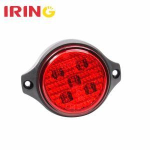 Waterproof Red Round LED Stop Automotive Brake Light for Truck Trailer