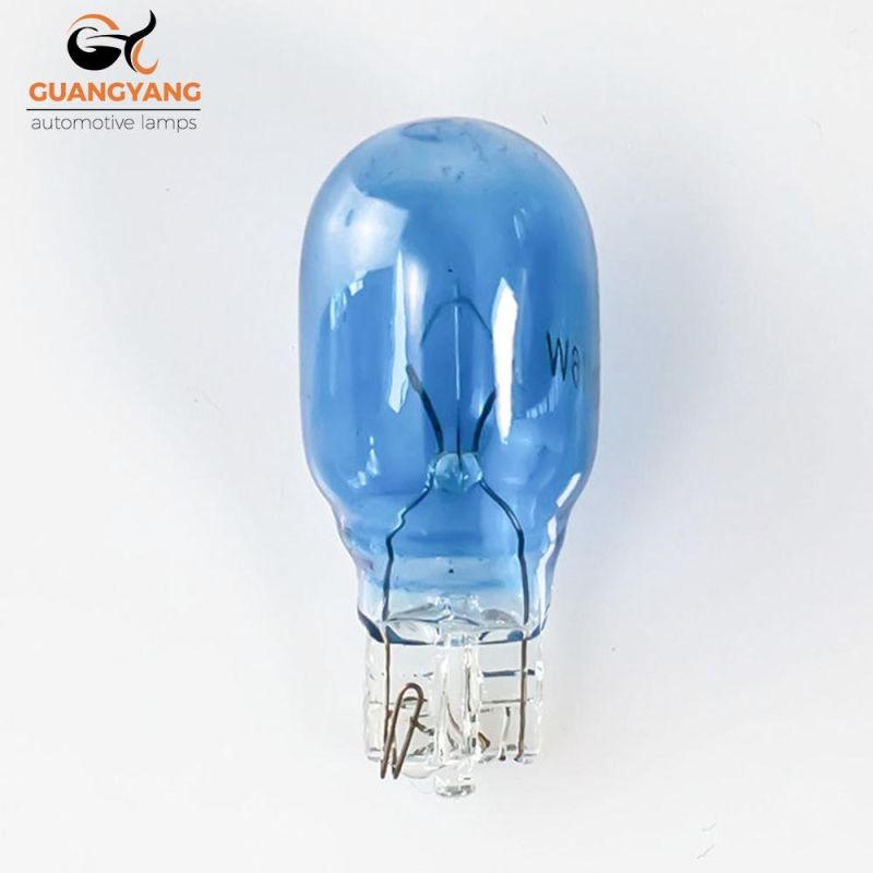 T15 12V 16W Car Interior Light W16W Blue Color Turn Signals Lamp Super White