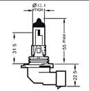 55W OEM 12V Halogen Auto Headlight 9006-Hb4