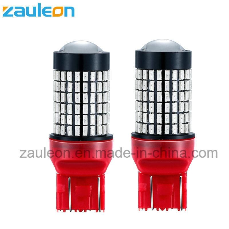 T20 7443 W21/5W 144SMD 3014 Red LED Brake Light