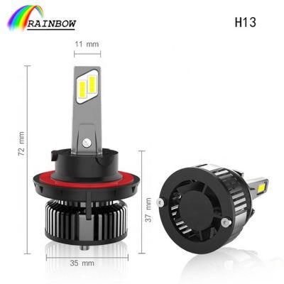 C6 H3 H4 H7 H11 36W with COB Chips H1 H3 H7 H8 H9 9005 9006 H13 H4 Auto LED Bulbs/Headlight/Lamp/Fog Bulbs/Light