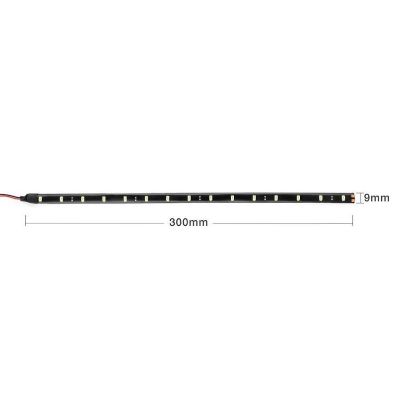Waterproof Car Auto Decorative Flexible LED Light Strip 12V 30cm 15SMD Car LED Daytime Running Light Car LED Strip Light DRL