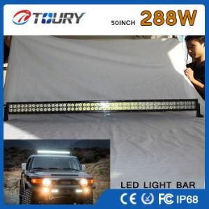 Auto 288W 50inch LED Working Light Bar Offroad 4WD Lamp for Car