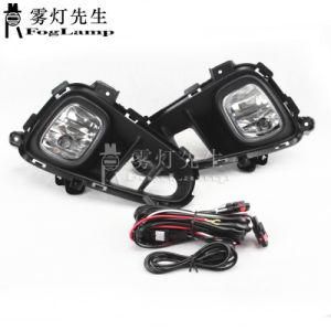 1 Set Fog Lamp Light and Cover and Connector for 2018 2019 KIA Picanto Car Accessories