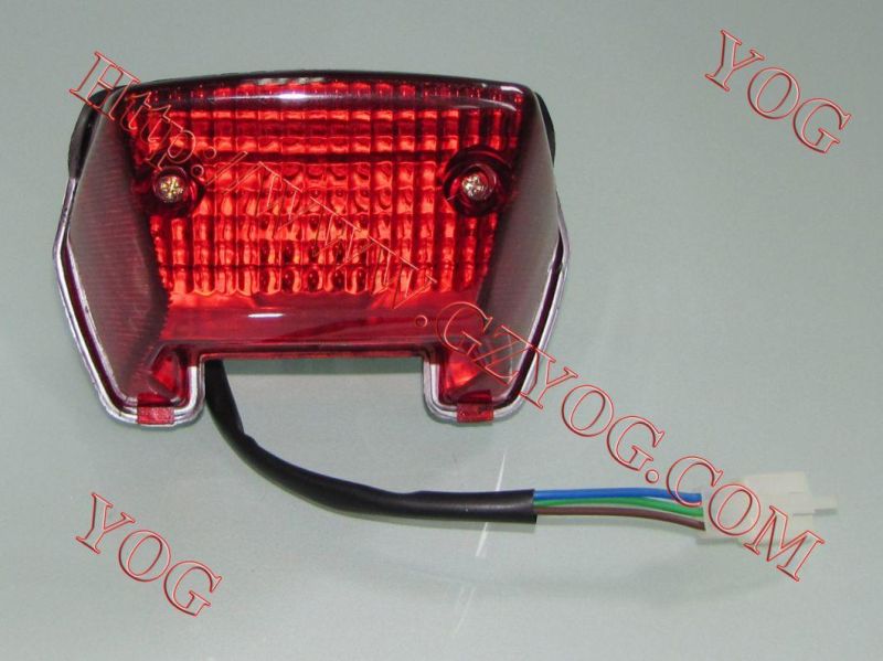 Yog Motorcycle Spare Parts Rear Light for Ybr125, Tvs Star Lx, Gn125