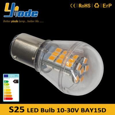 24 Volt LED Car Lights Bay15D LED Vehicle Interior Lights - P21/5W