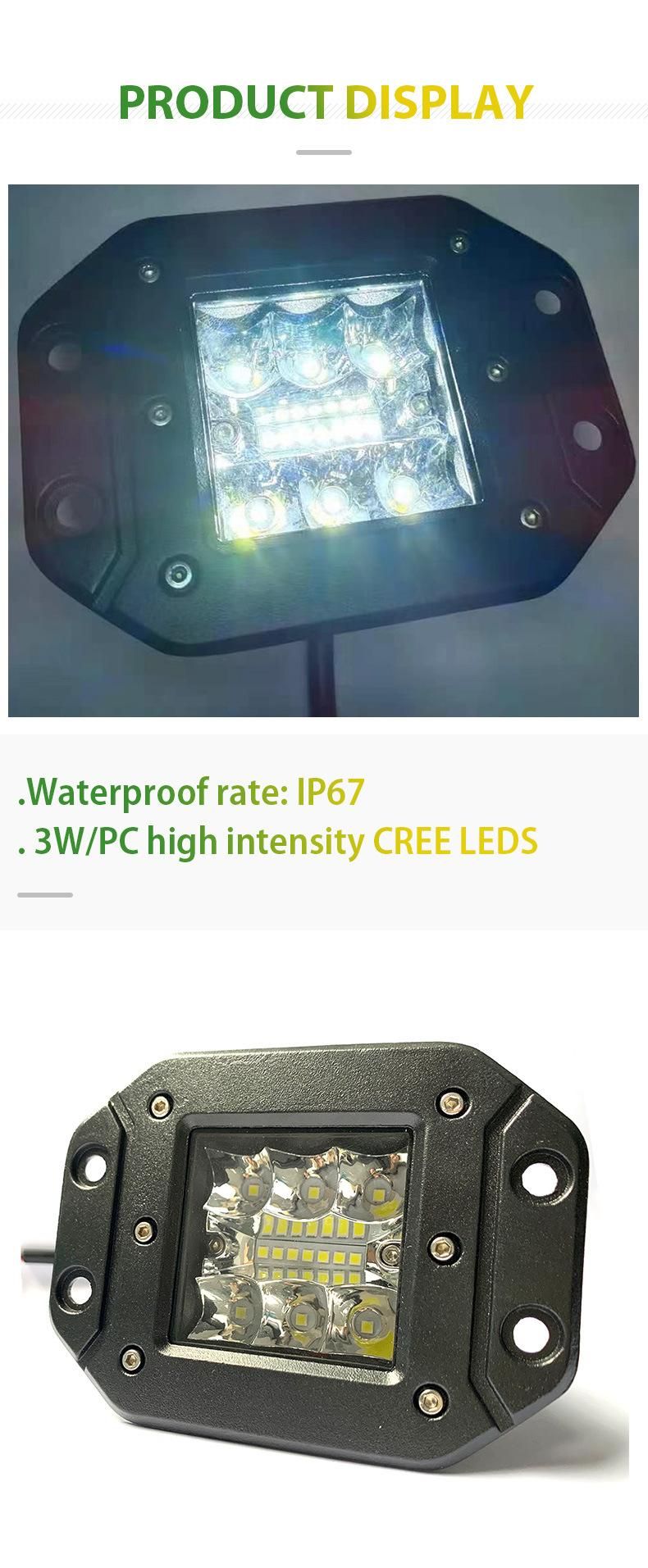 Wholesales Waterproof Lighting System 39W Auto LED Work Light Bar