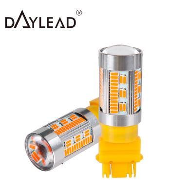 Super Bright 12V 7440 7443 1000lm 75SMD Car LED Interior Turn Side Lamps