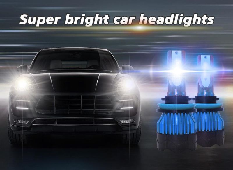 2020 Cheap S2 C6 K5 100W Fan Cooling Car LED Lights H4 Hb3 9005 H11 Csp COB Car LED Light 16000lm H7 K5 H4 LED Headlight
