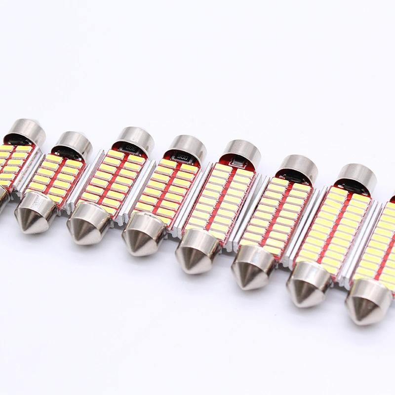 12V Auto Interior Lamp Car Light LED 36mm Light 39mm Festoon 5050 4SMD Car LED Reading Light with Canbus