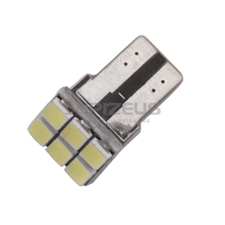 5630 Car Wedge DC 12V Canbus Bulbs Decoder External Lights License Plate 6SMD T10 Car LED for Universal Auto