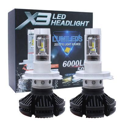 6000lumen LED Headlamp Conversion Kit 12V DC 50W