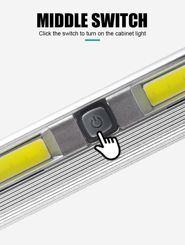 Super Bright Cabinet Light Magnetic COB Wireless Light Bar