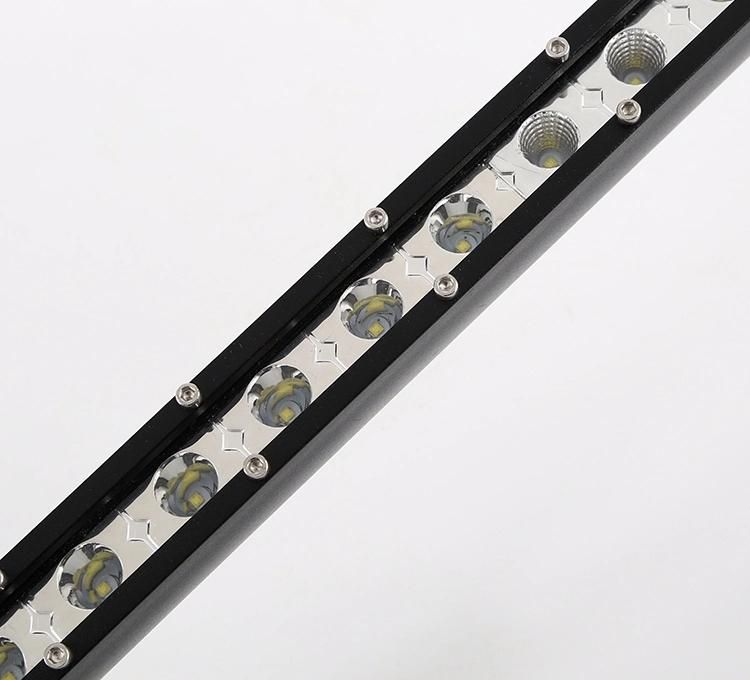 Slim LED Light Bar 54W Single Row Driving Flood Lights for off Road/Jeep/Trucks/Boats/ATV