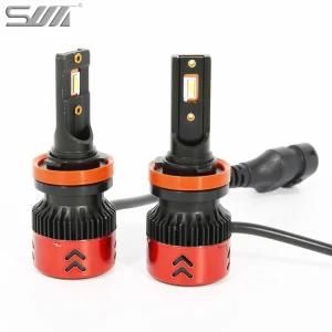 200-300m LED Car Headlight Irradiate 360 Car Light Accessories E6-H8/H9/H11
