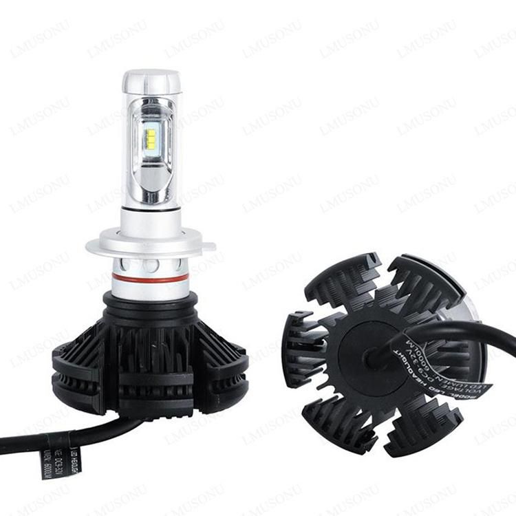 Lmusonu X3 H7 LED Headlight 25W 6000lm Car LED Auto Light