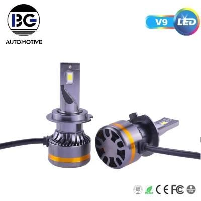 Fan Cooling Universal LED Headlights 60W Auto Lighting LED Auto Lamp H11 Car LED Headlamp