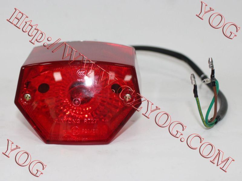 Yog Motorcycle Spare Parts Rear Light for Ybr125, Tvs Star Lx, Gn125